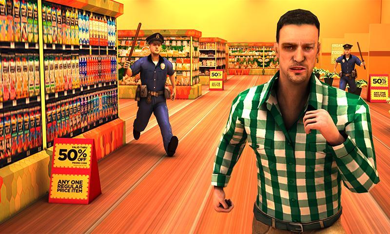 Supermarket Escape Dash