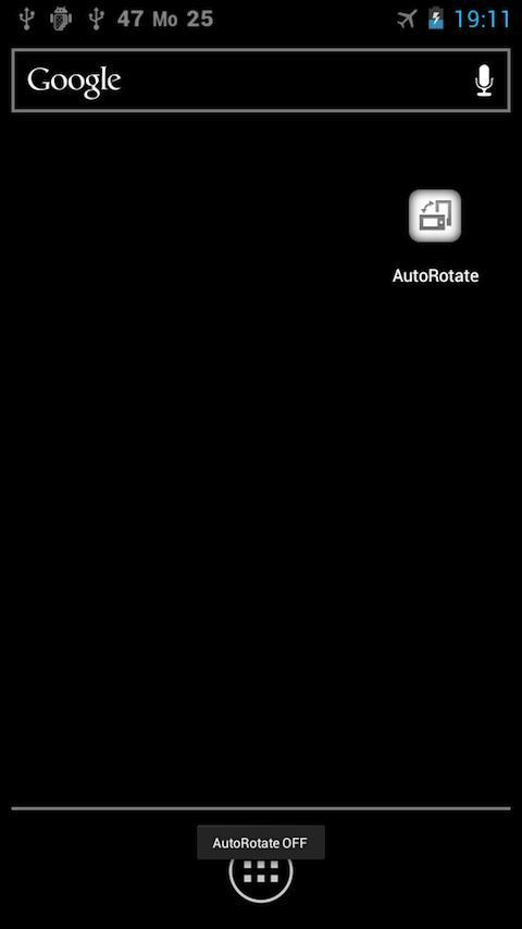 Auto-Rotate Screen