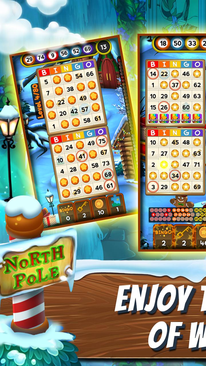 Bingo Quest Winter Wonderland Garden
