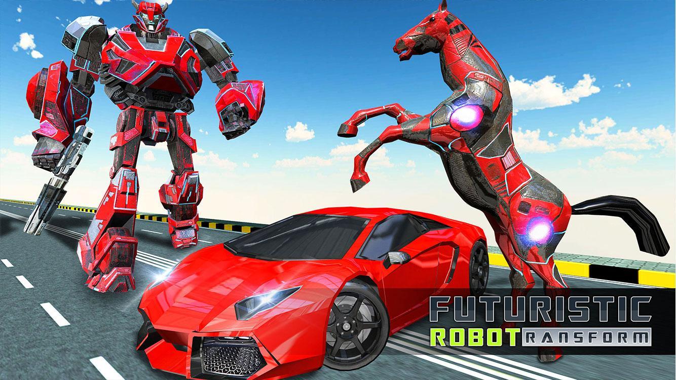 Real Horse Robot Car Transform