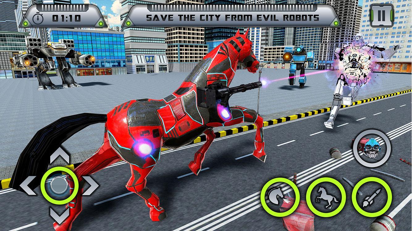 Real Horse Robot Car Transform