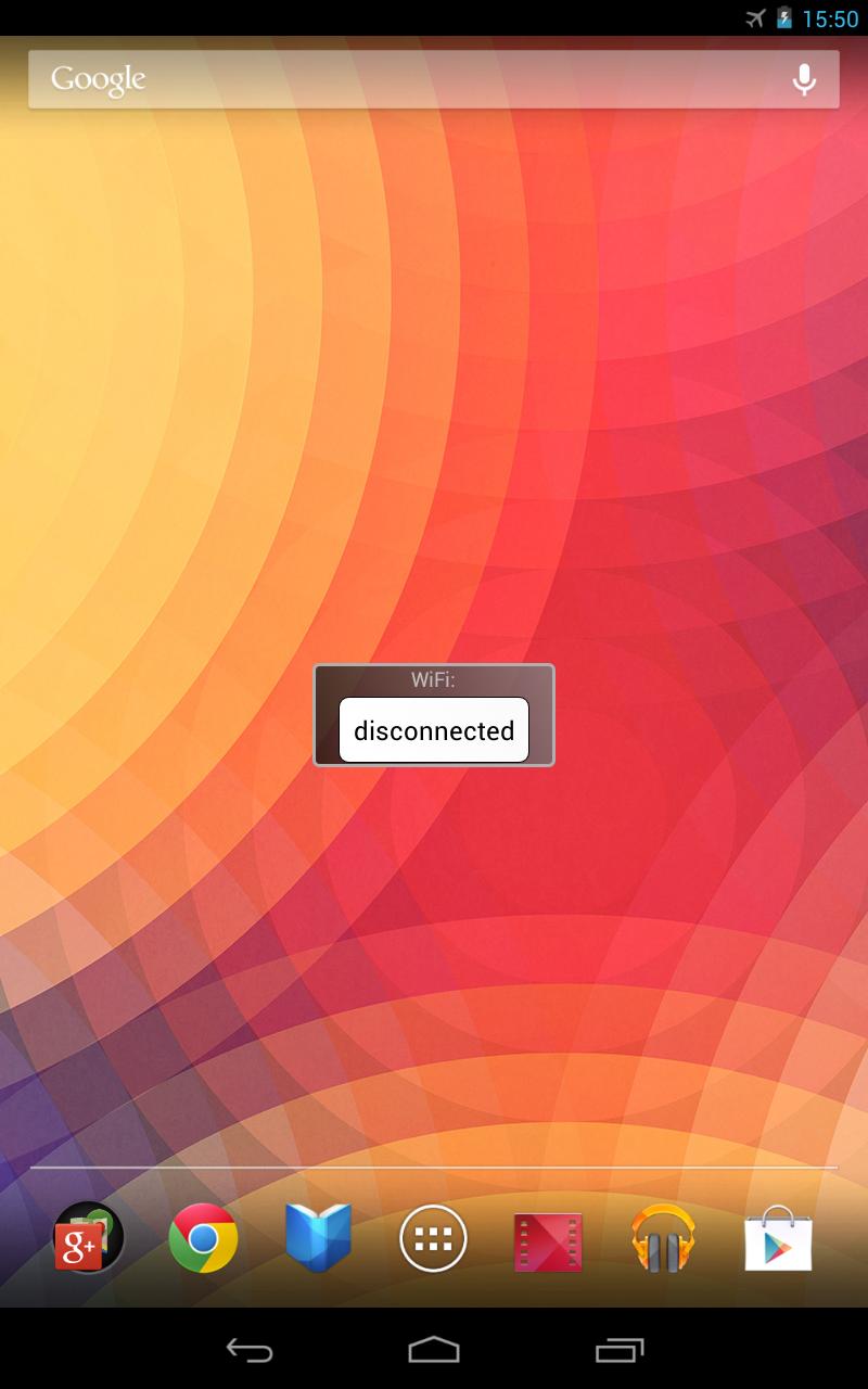 WiFi SSID Widget