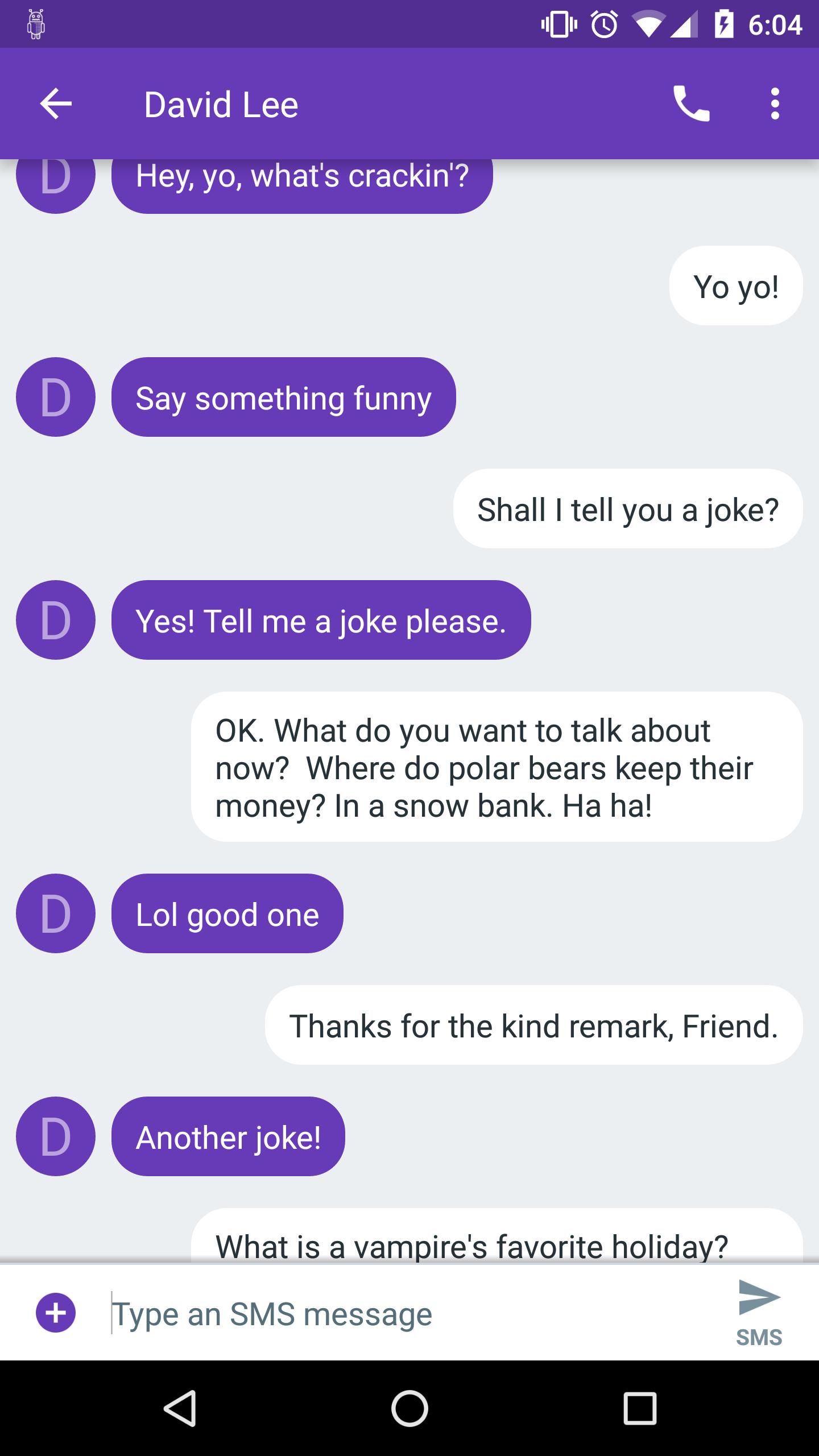 SMS AI Bot