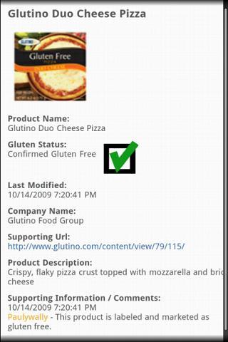 Gluten-free Scanner