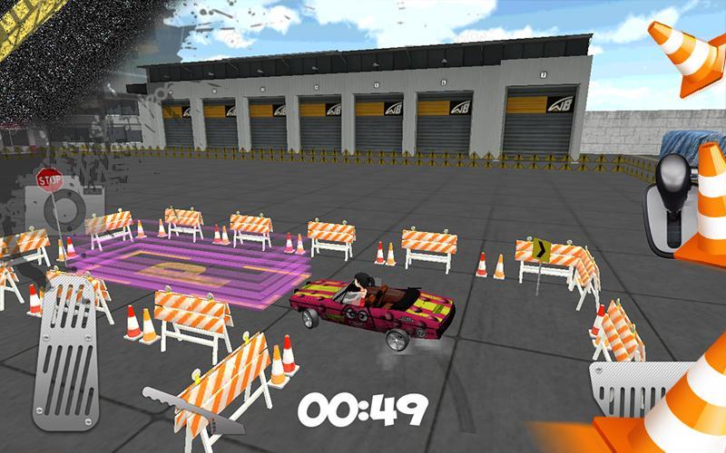 Girl Car Parking
