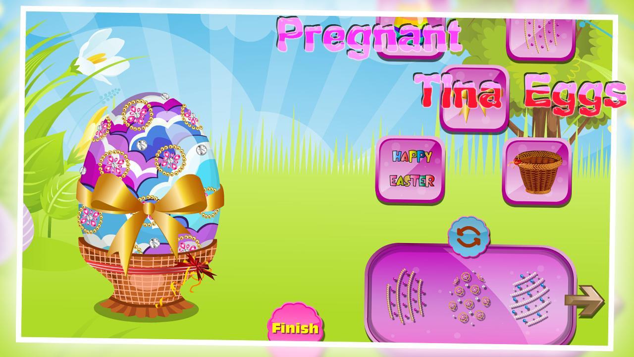 Pregnant Tina eggs