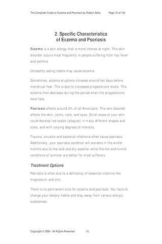 Guide to Eczema n Psoriasis Pv