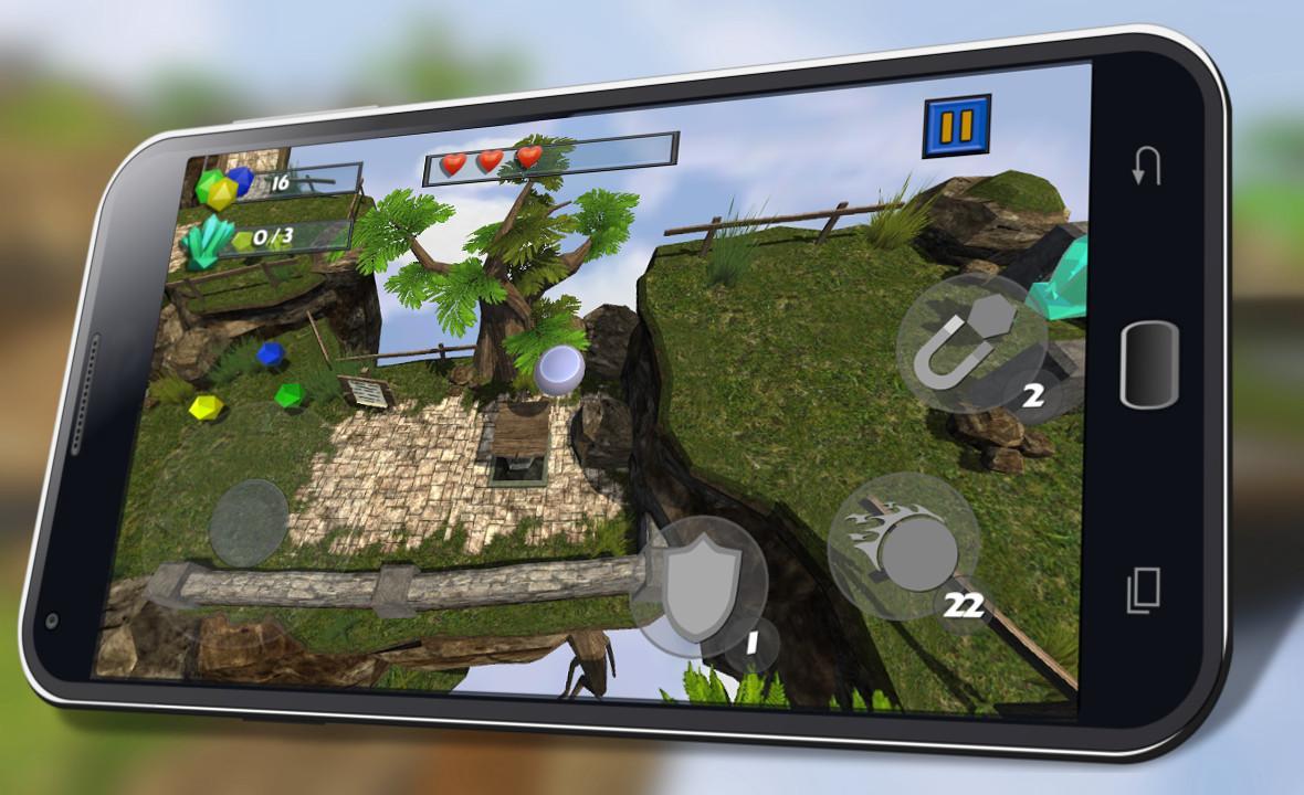 Balance Ball 3D - Sky Worlds