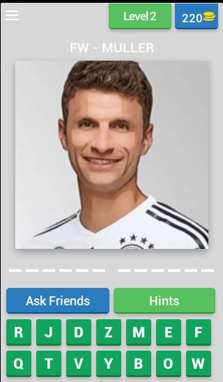 World Cup 2018 : Germany Player Quiz