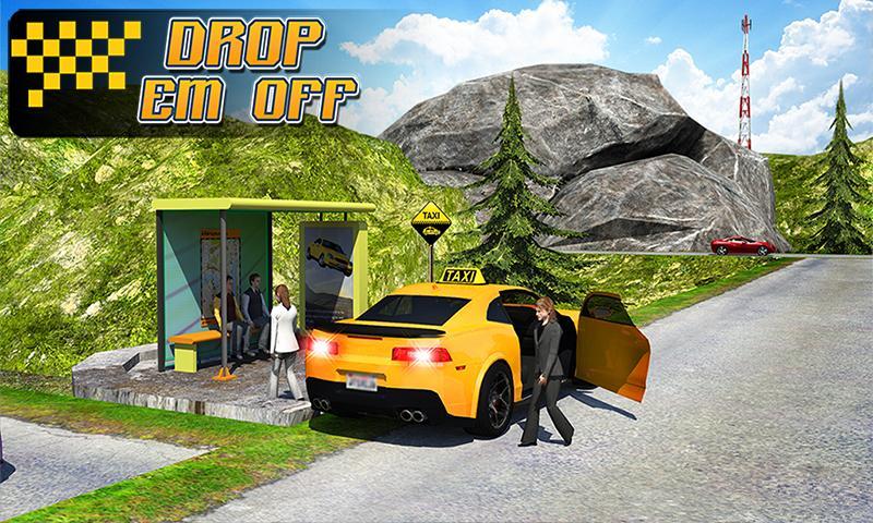 Taxi Driver 3D : Hill Station