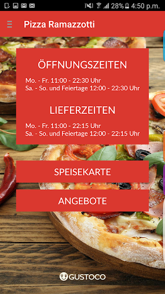 Pizza Ramazzotti