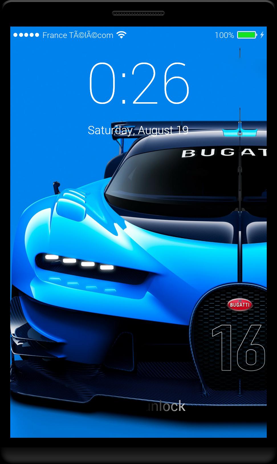 Cars Lock Screen