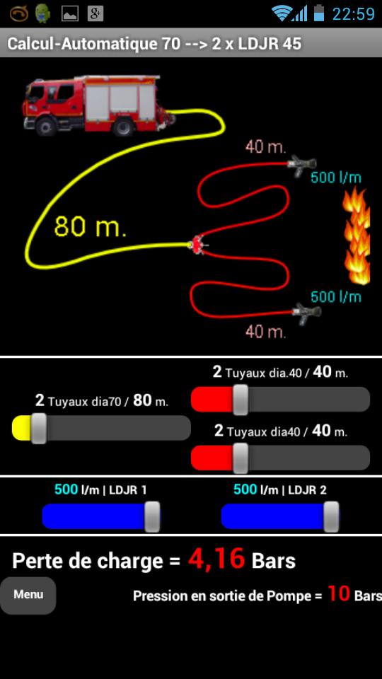 SP Perte De Charge