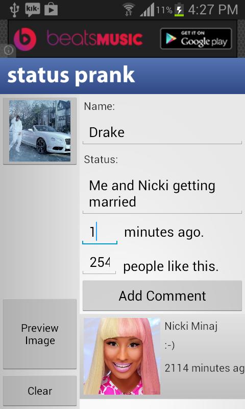 Status Prank