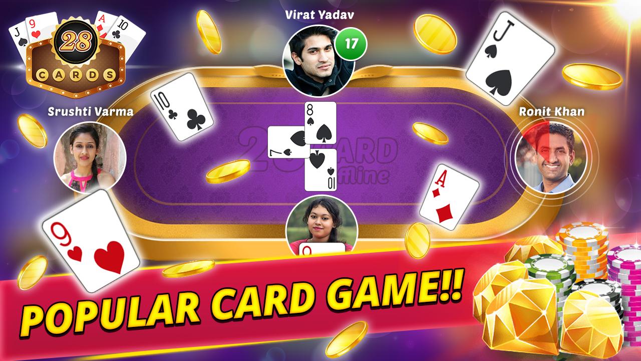 28 Card Multiplayer Poker