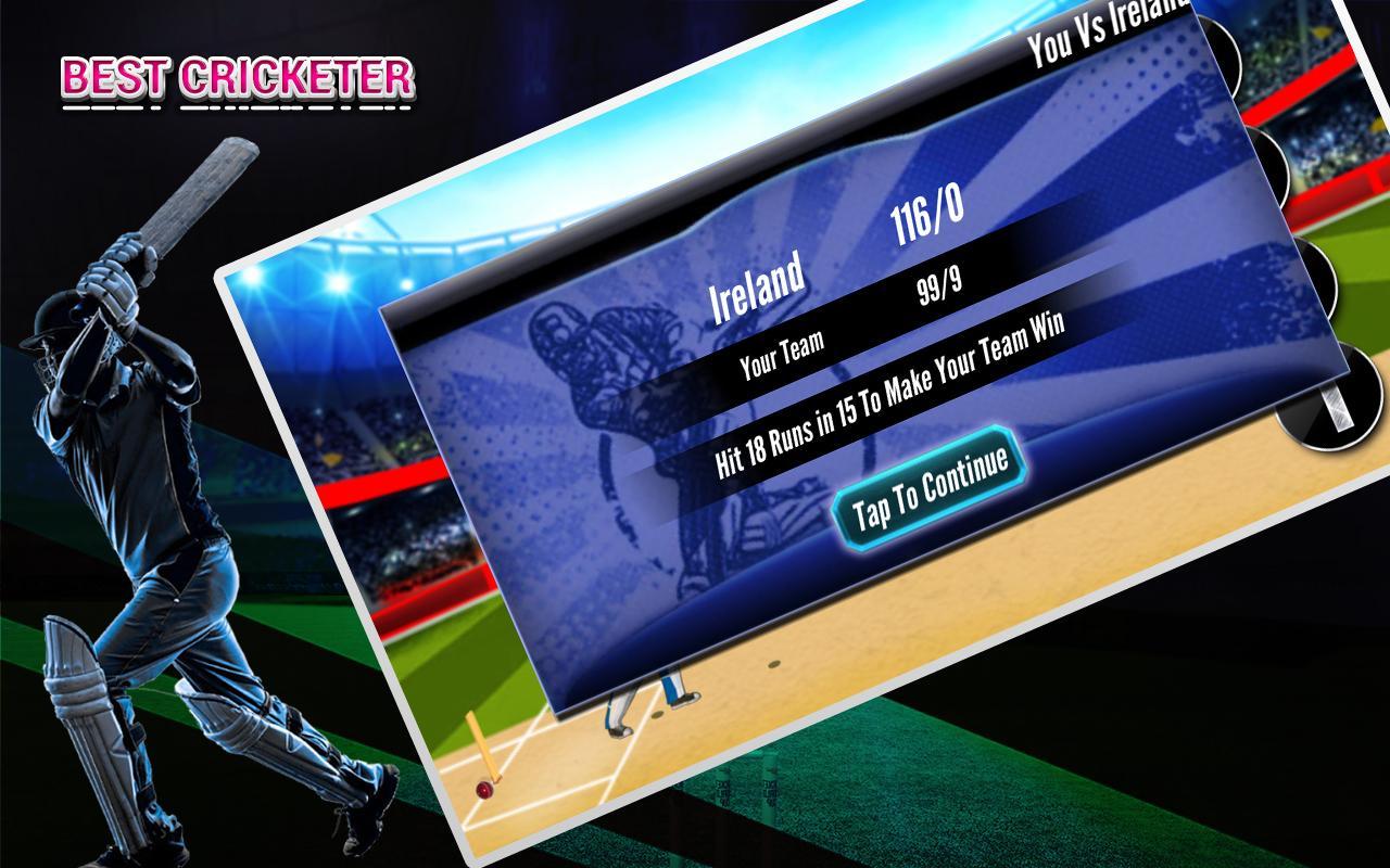 Real cricket player