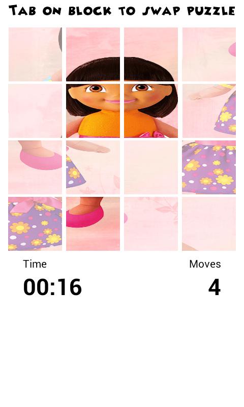 Kid Puzzles Princess Dora Doll