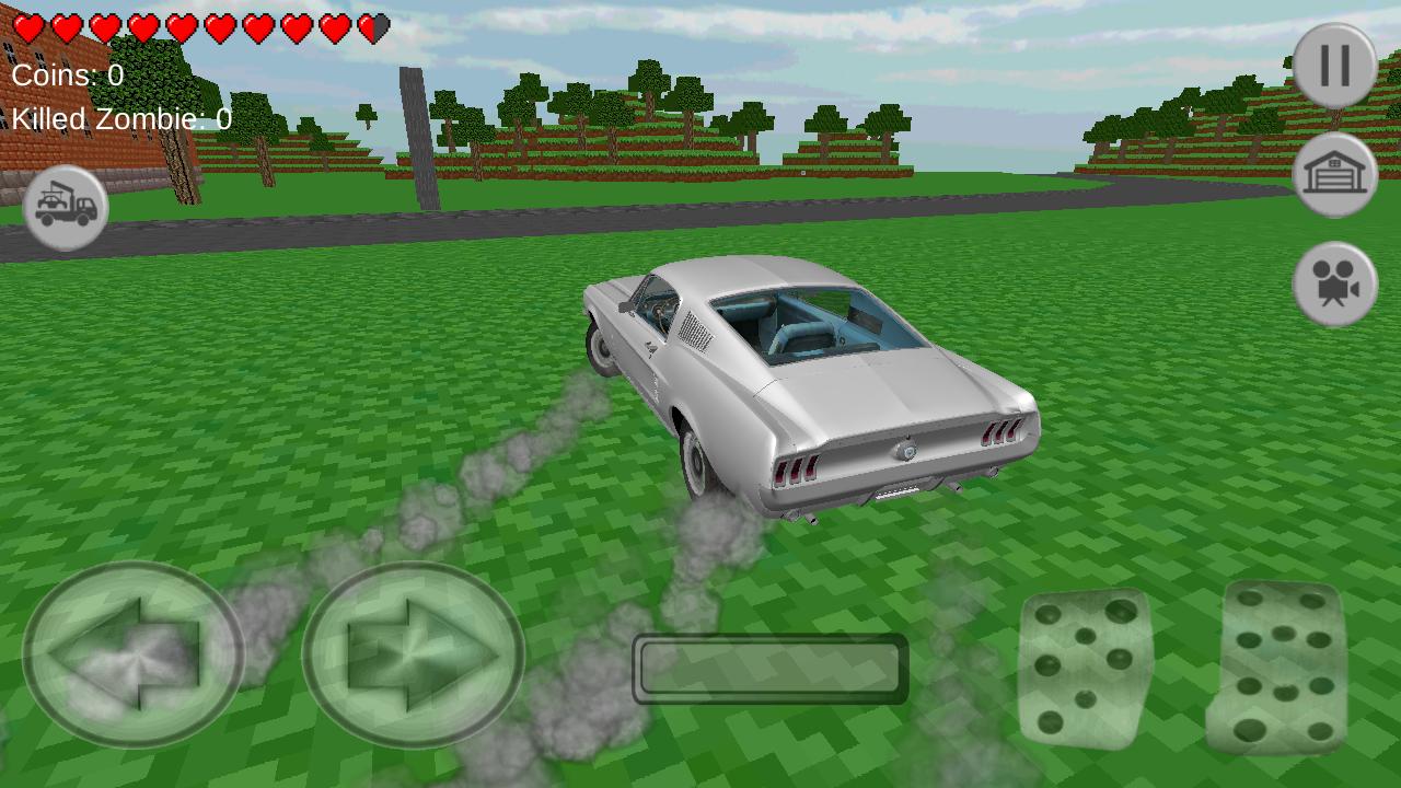 Pixel Town Craft: Blocky Roads
