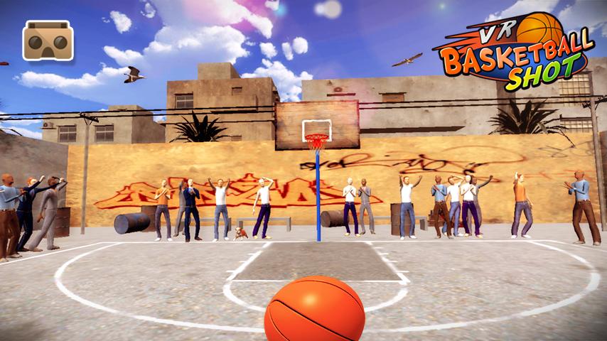 VR Basketball Shot