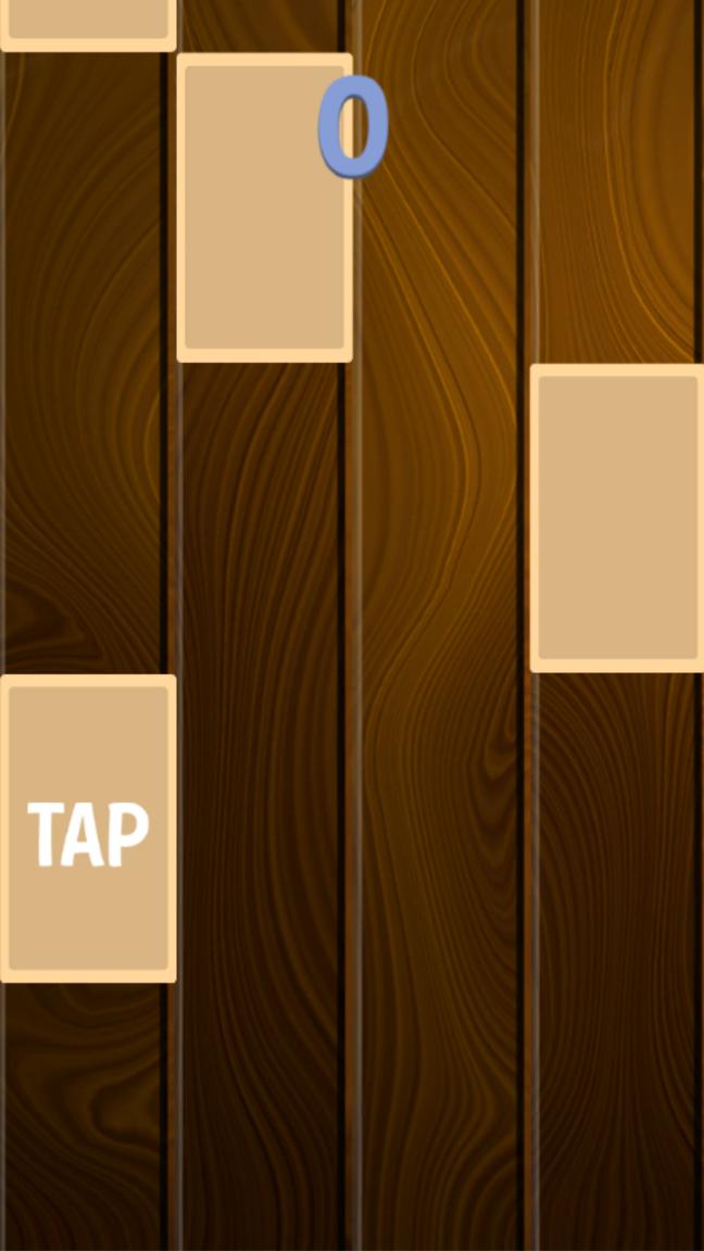 Zedd - The Middle - Piano Wooden Tiles